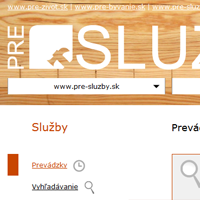 www.PRE-SLUZBY.sk - Zoznam prevádzok služieb, firiem, kontaktné informácie, otváracie hodiny, mapa.
