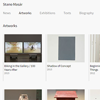 www.STANOMASAR.com - STANO MASÁR – artworks, biography, CV, news